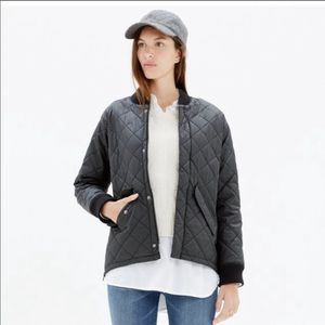 Madewell Women XS Side Zip Bomber Jacket G7265